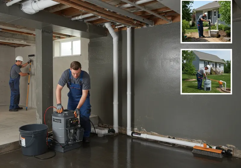 Basement Waterproofing and Flood Prevention process in Garrett, IN